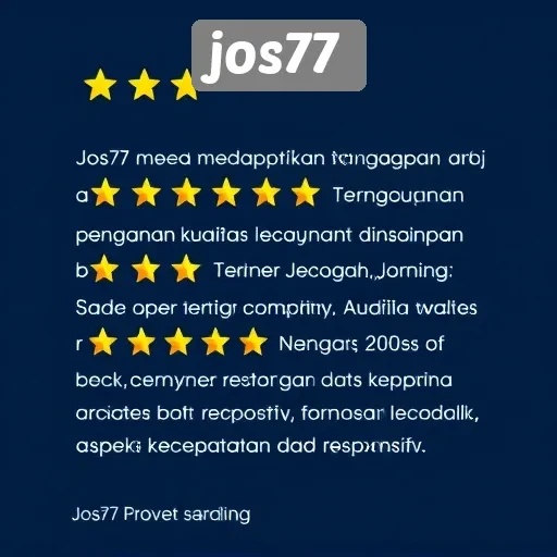 Tanggapan Pengguna tentang Kualitas Layanan di Jos77